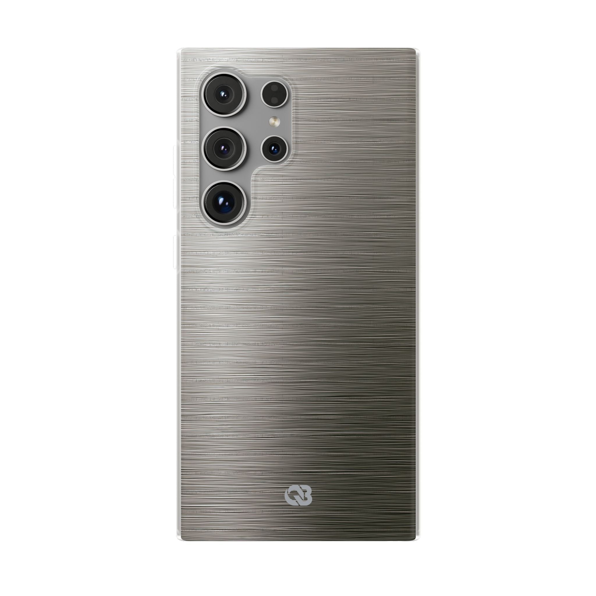 Grey Lite Phone Case for Samsung - Brushed Industrial Steel