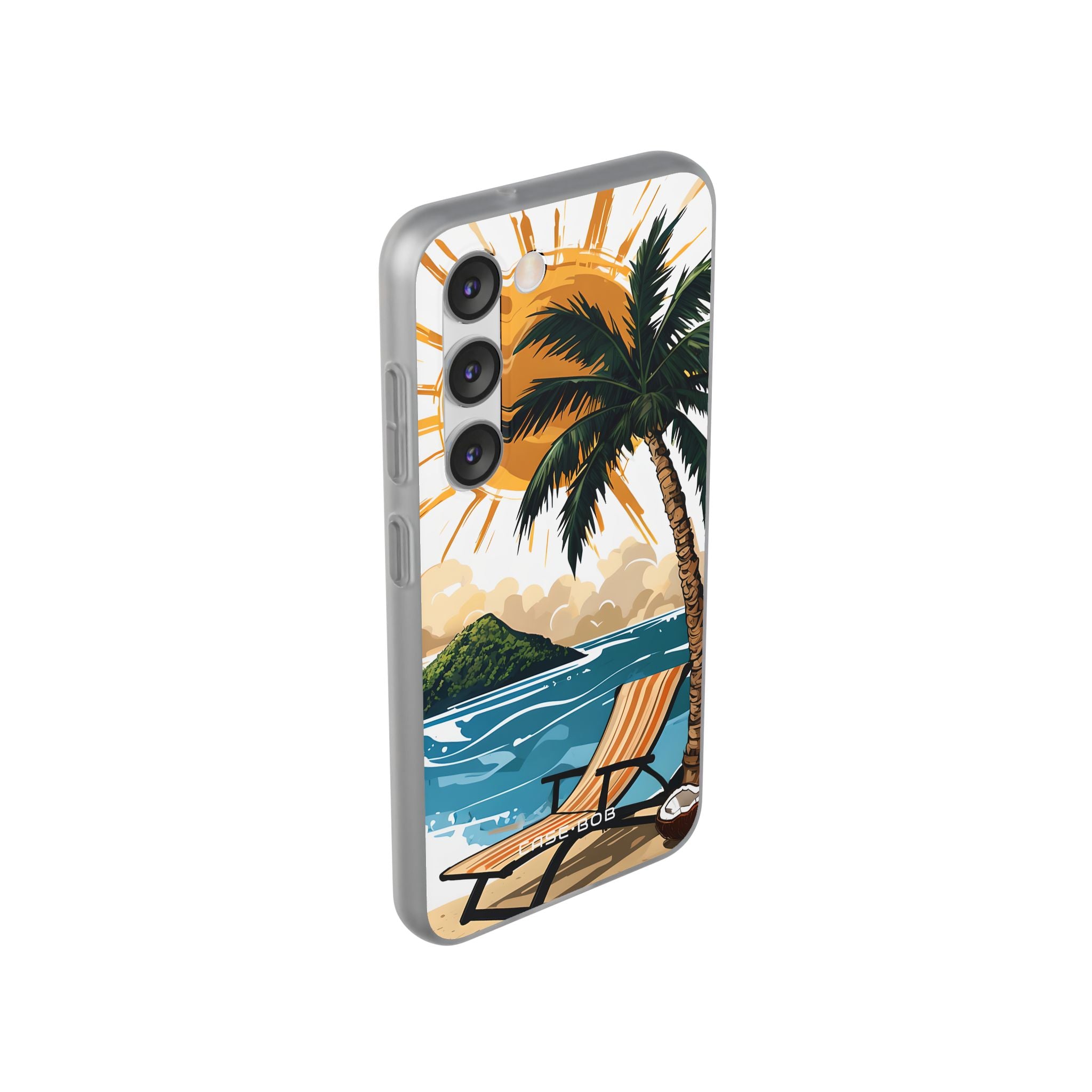 Sunny Palm Breeze Samsung S23 Case - Soft