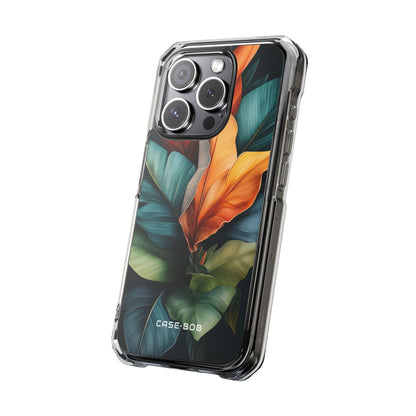 Tropical Leafburst iPhone 15 Pro Case - Impact