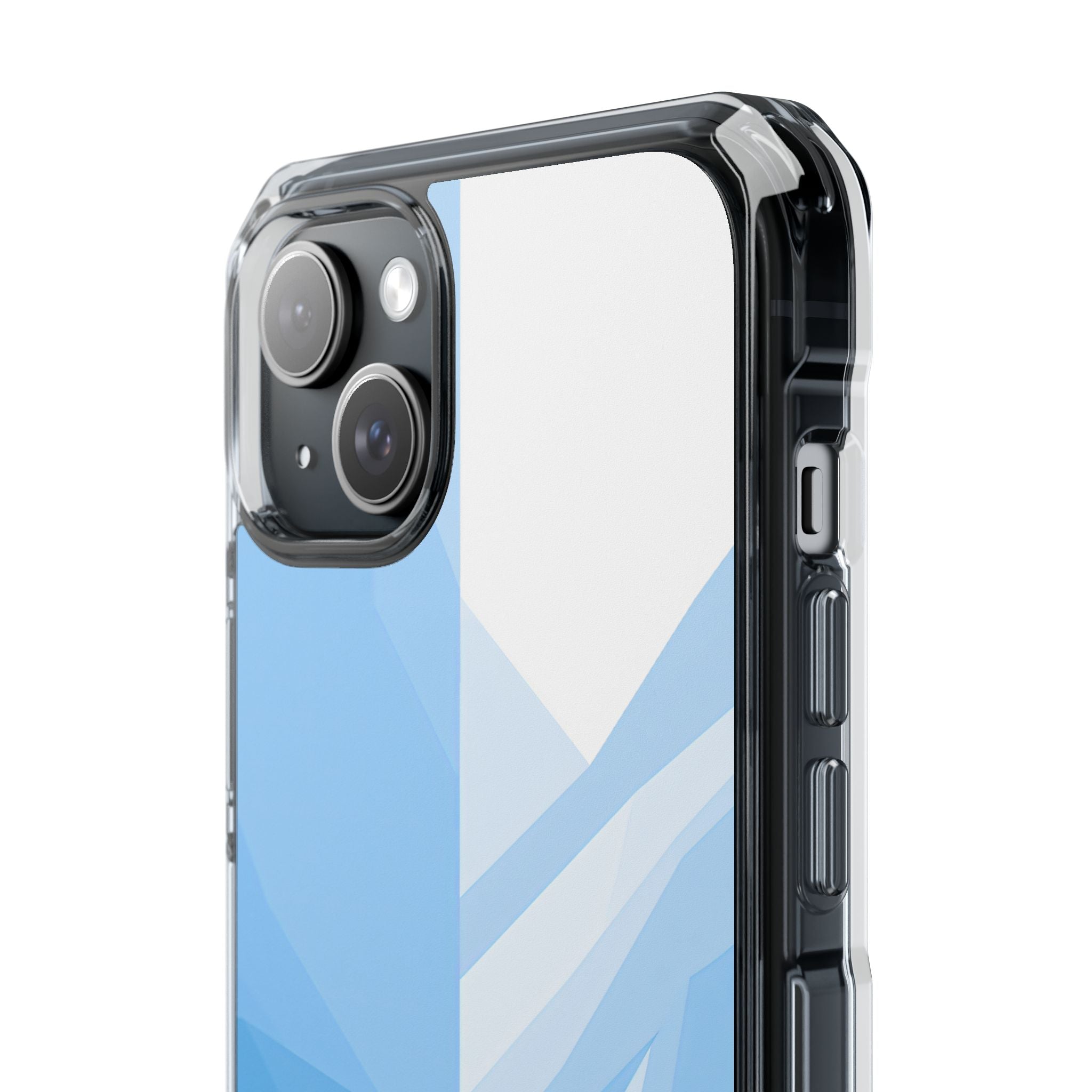 Blue Impact MagSafe Phone Case for iPhone - Arctic Glacial Ridge