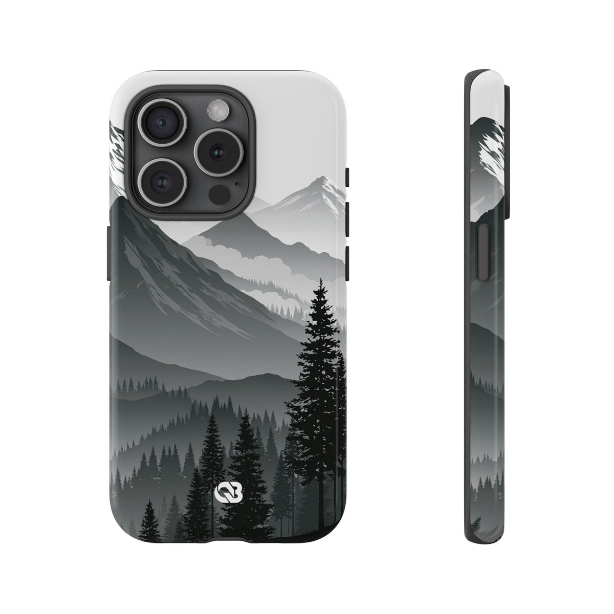 Alpine Horizon · Tough Phone Case for iPhone · Black