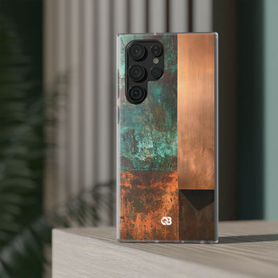 Oxidized Copper Patina · Lite Phone Case for Samsung · Green