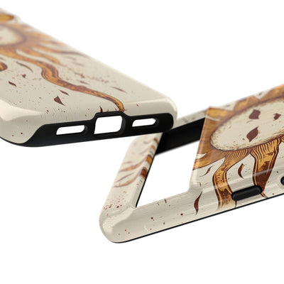 Masque solaire rustique · Coque de téléphone Tough pour Google Pixel