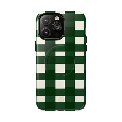 Hunter Green Plaid · Tough+ Phone Case for iPhone · Magsafe