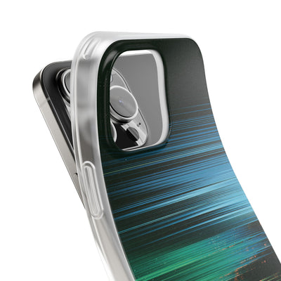 Digital Shoreline Drift · Lite Phone Case for iPhone ·  Teal