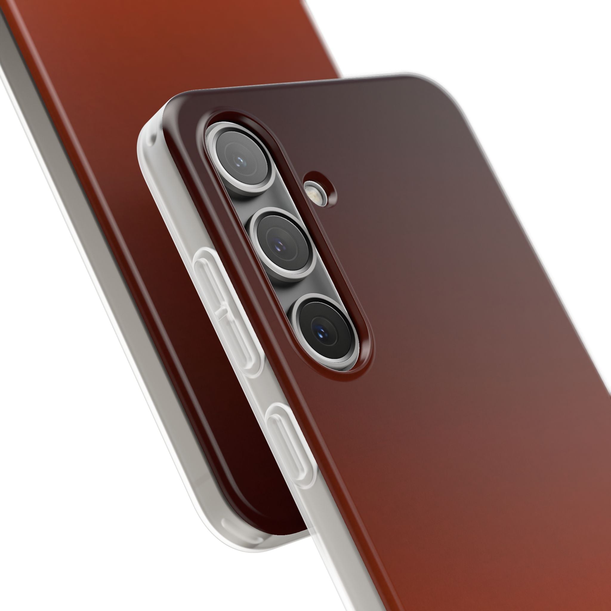 Orange Lite Phone Case for Samsung - Obsidian Ember Fade