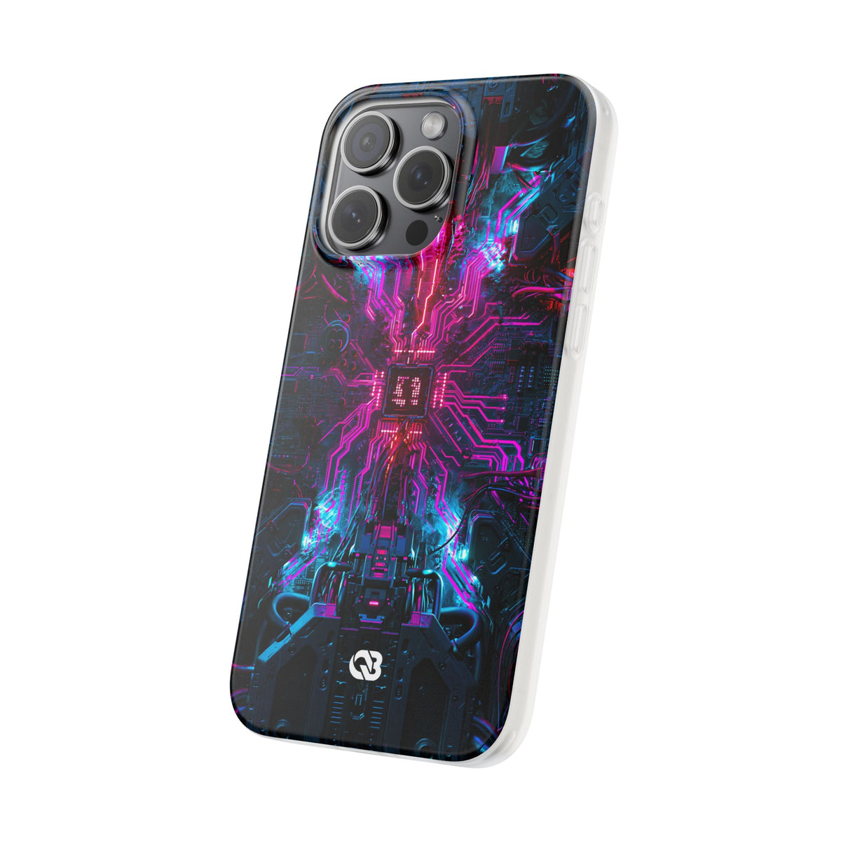 Neural Circuit Core · Lite Phone Case for iPhone ·  Black