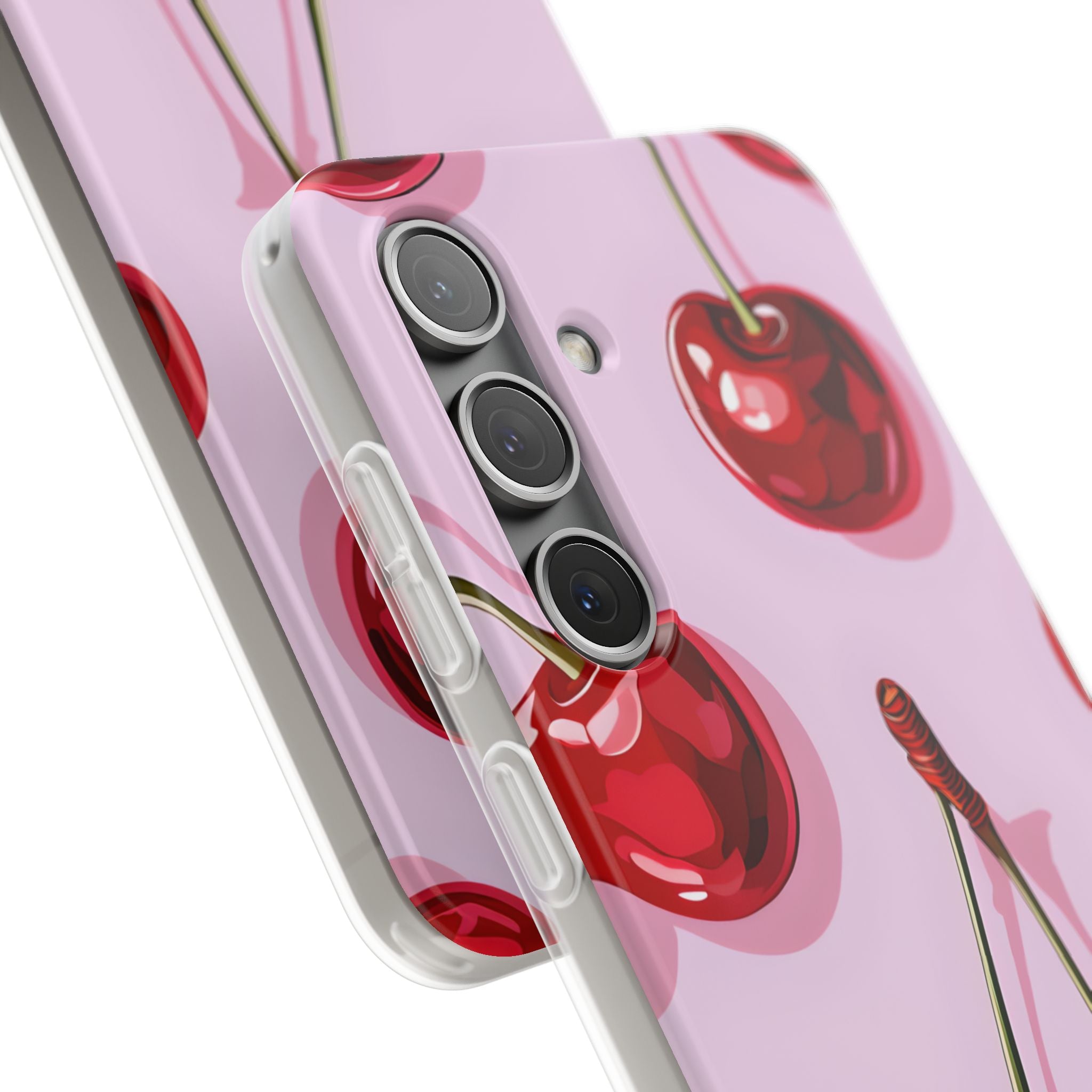 Ruby Gloss Cherry · Soft Handyhülle für Samsung