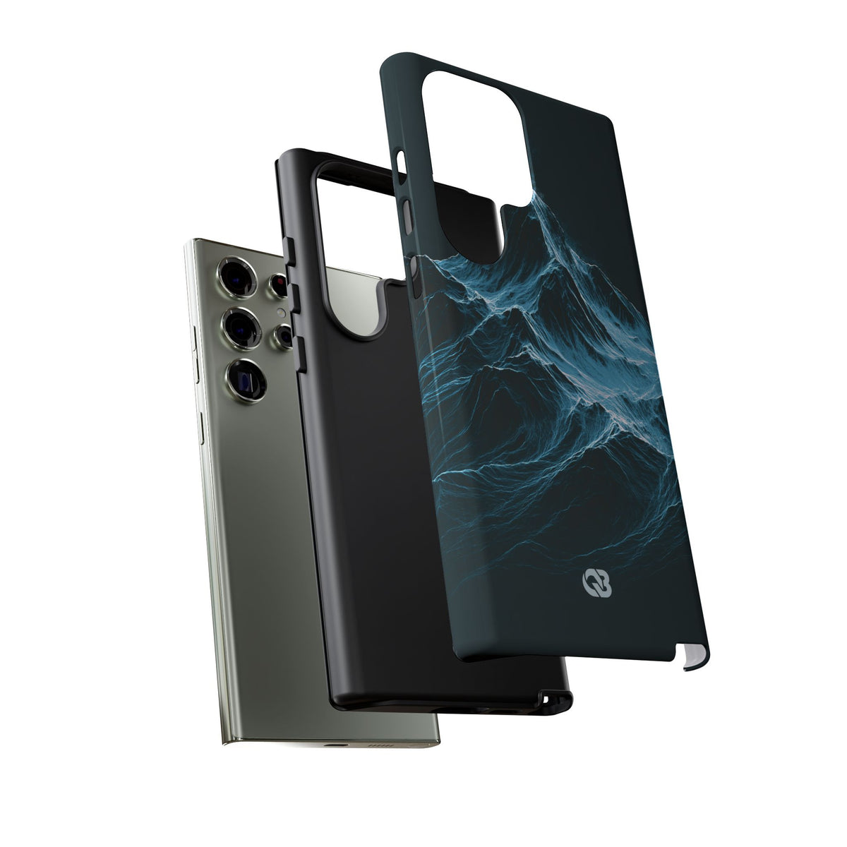 Nordic Frost Peak · Tough Phone Case for Samsung · Blue