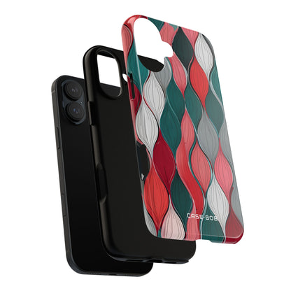 Crimson Leaves iPhone 16 Plus Case - Tough