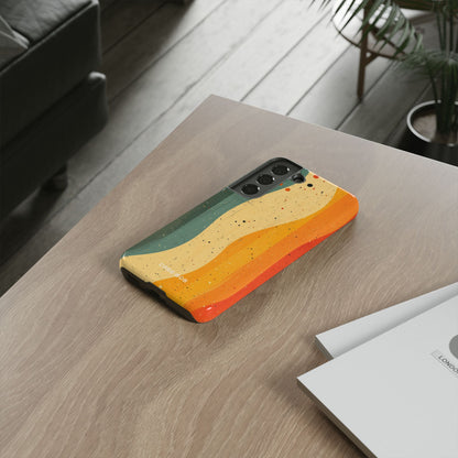 Wavy Forest Veil Samsung S22 Case - Tough