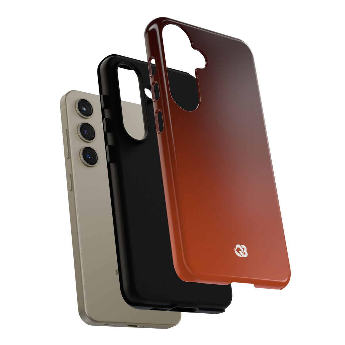 Burnt Amber Spectrum · Tough Phone Case for Samsung · Orange