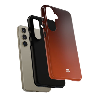 Burnt Amber Spectrum · Tough Phone Case for Samsung · Orange