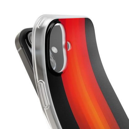 Crimson Column iPhone 16 Case - Soft