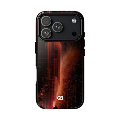 Luminous Monolith · Tough Phone Case for iPhone · Black