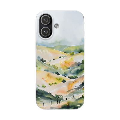 Sage Rolling Hills · Soft Phone Case for iPhone