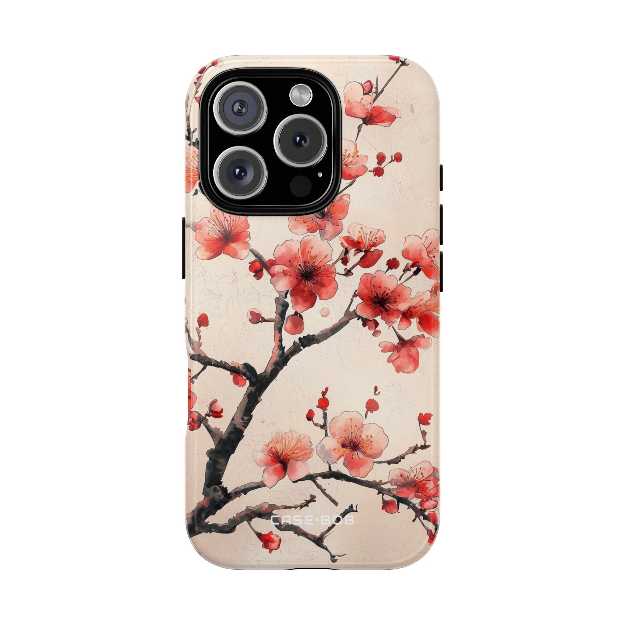 Cherry Blossom Whisper iPhone 16 Pro Case - Tough