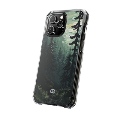 Misty Pine Shadow · Impact Phone Case for iPhone · Magsafe