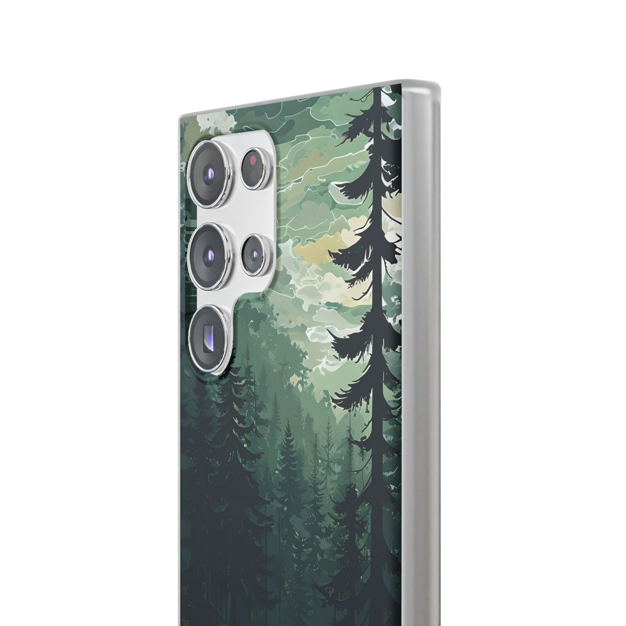 Misty Pine Shadow · Soft Handyhülle für Samsung