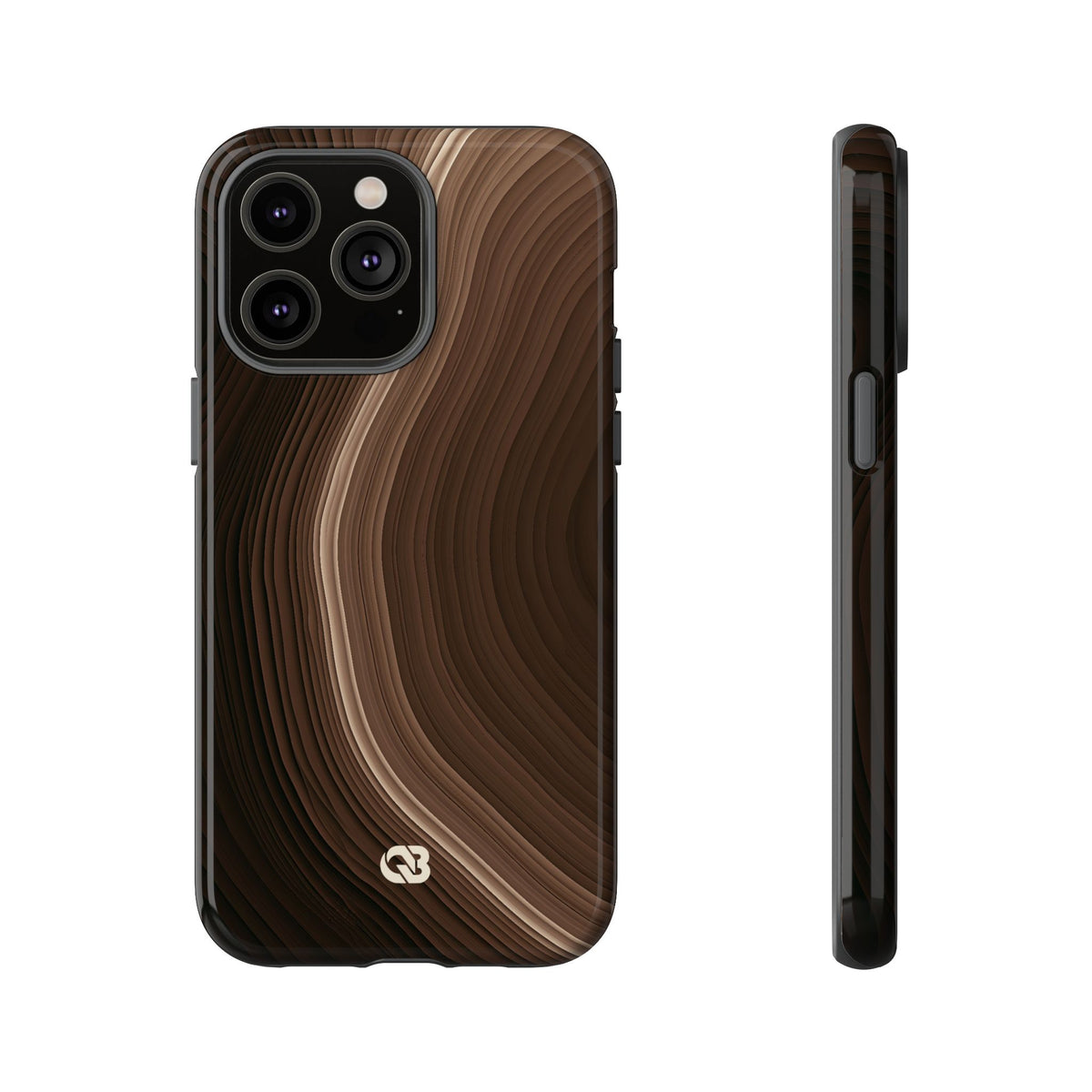 Umber Strata · Tough Phone Case for iPhone · Brown