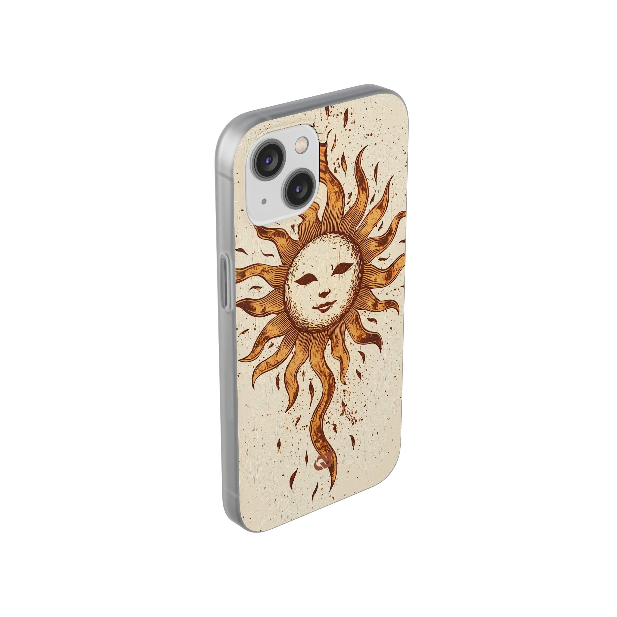 Ρουστίκ Ηλιακή Μάσκα · Soft Θήκη για iPhone