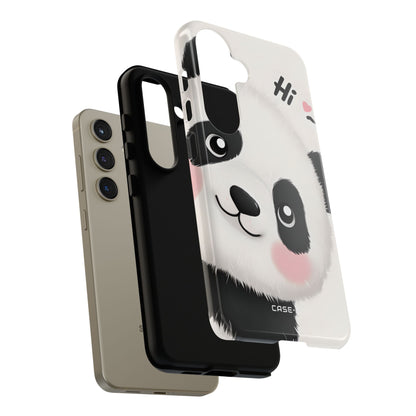 Panda Glow Samsung S24 Case - Tough