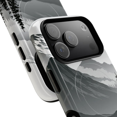 Grey Tough 2.0 Magsafe Phone Case for iPhone - Granite Ridge Mist