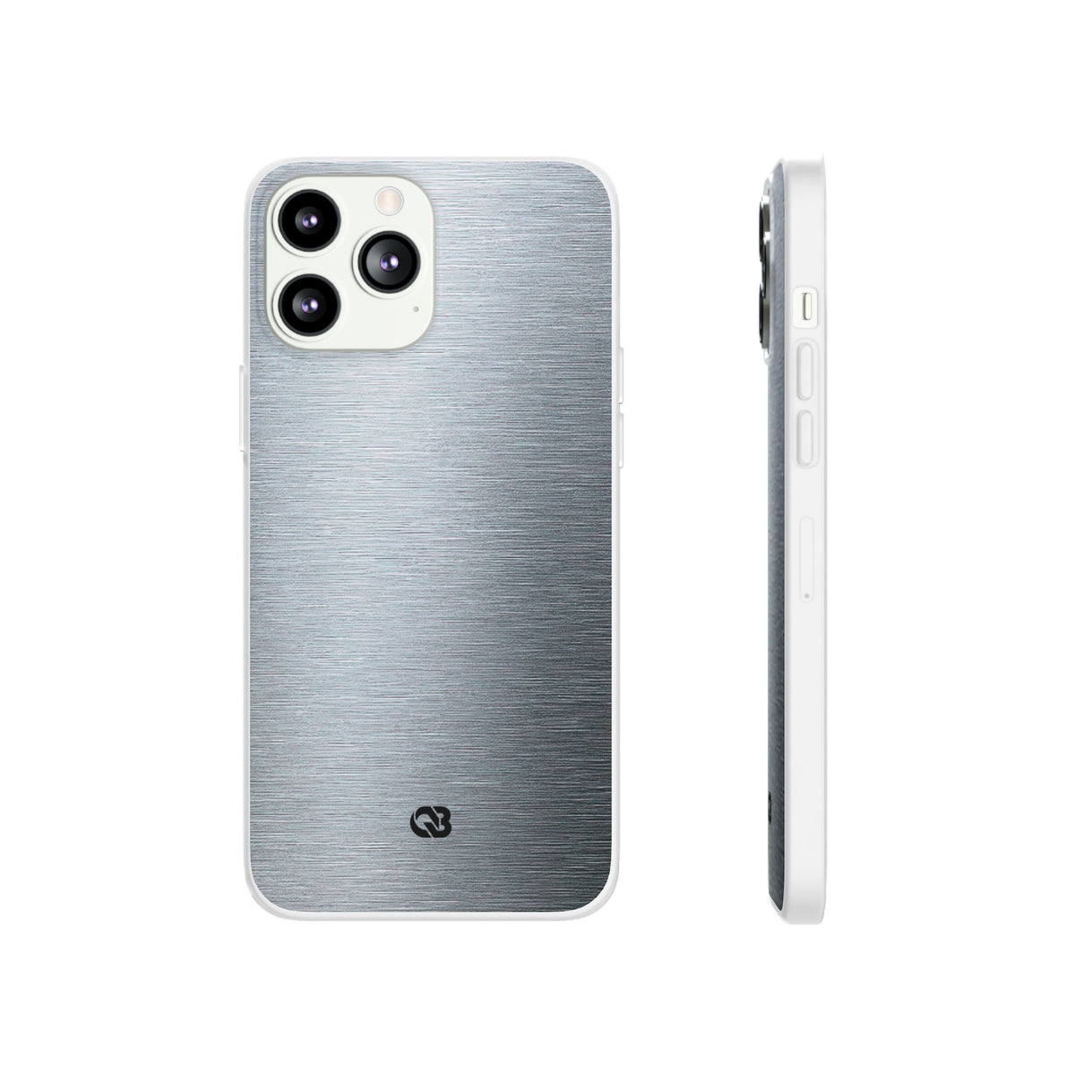Brushed Aluminum · Lite Phone Case for iPhone ·  Silver