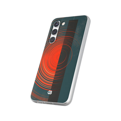 Teal Lite Phone Case for Samsung - Burnt Slate Radial