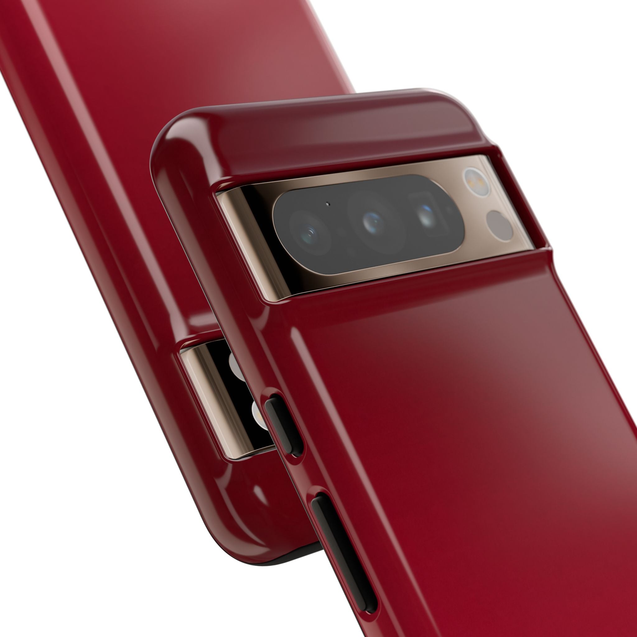 Red Tough Phone Case for Google Pixel - Crimson Velvet Fade