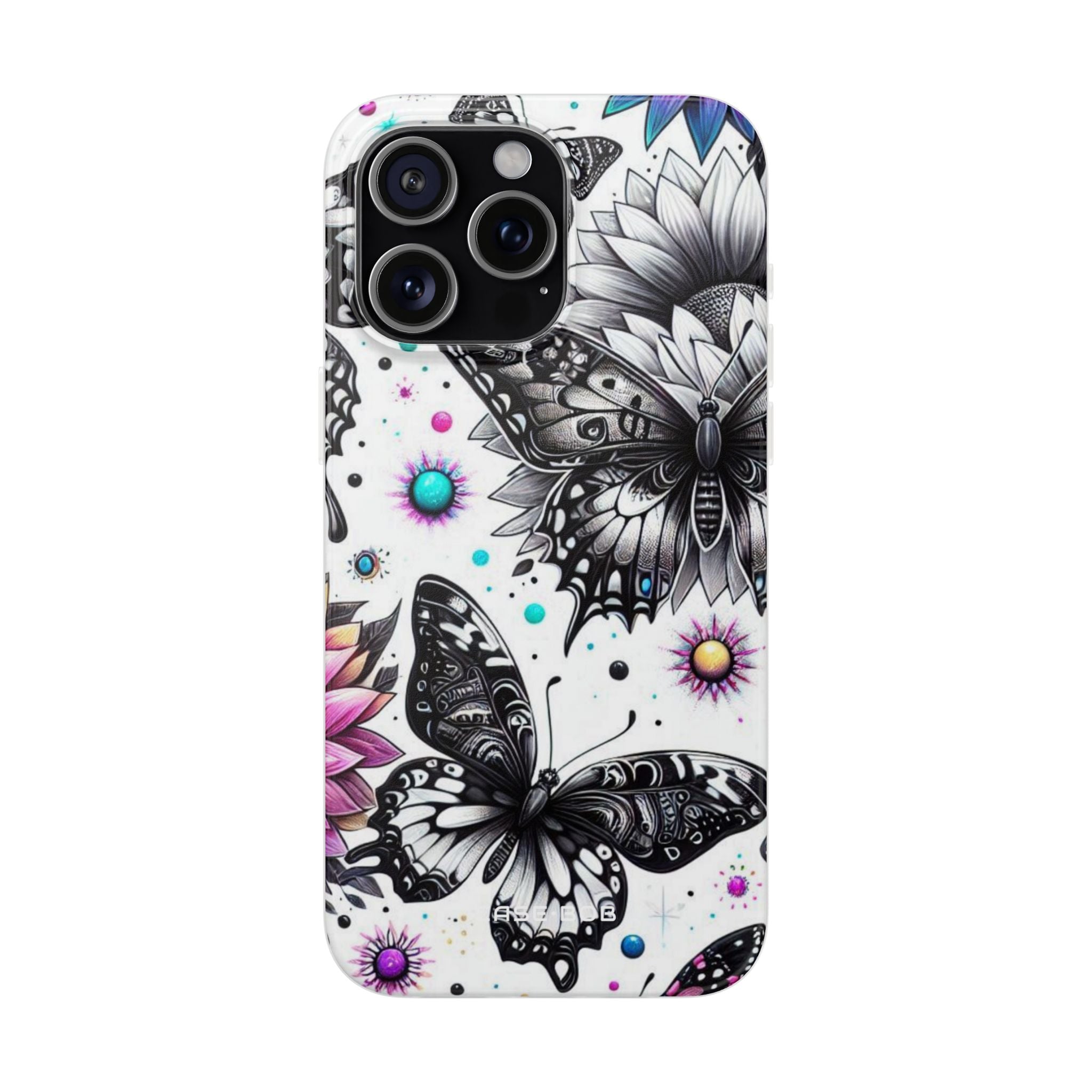 Schmetterlingsblüte iPhone 15 Pro Max Case - Soft