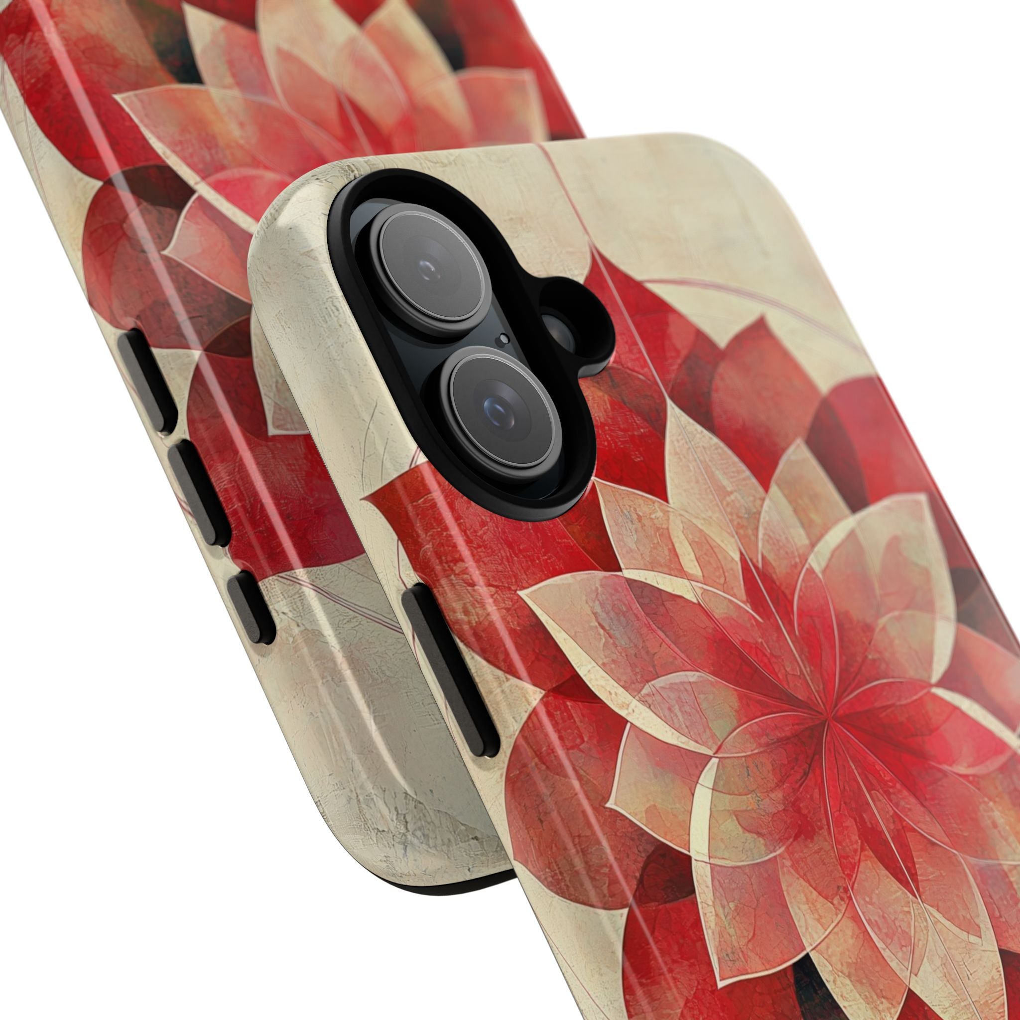 Crimson Petal Peak · Tough Phone Case for iPhone