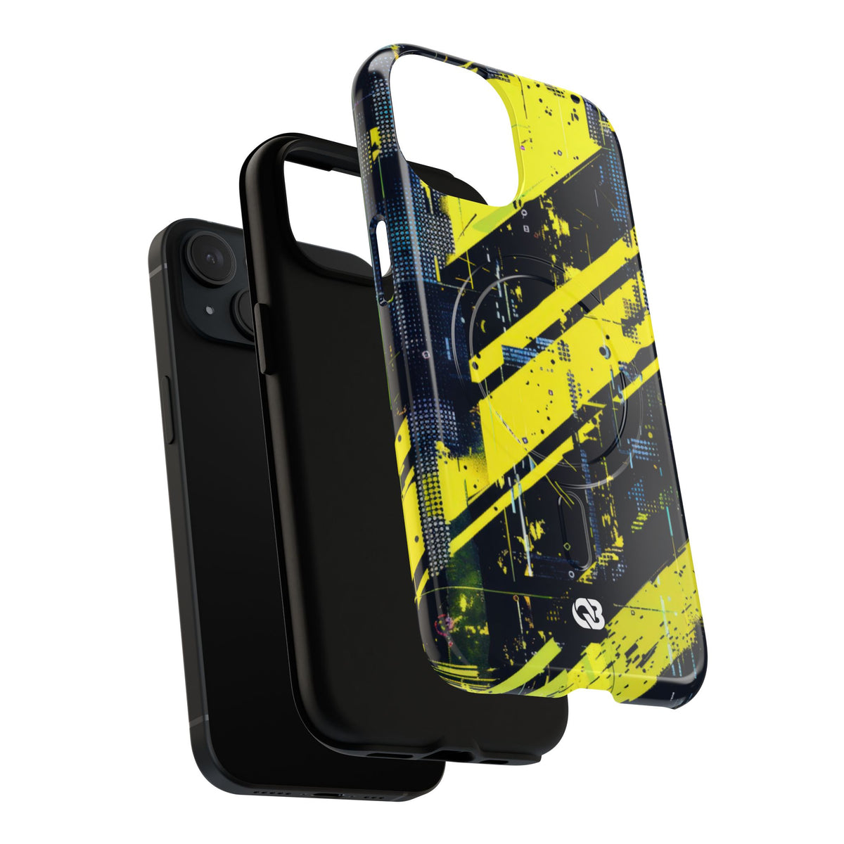 Acid Hazard · Tough 2.0 Magnetic Phone Case for iPhone · Yellow