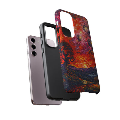 Molten Sky Tree · Tough Phone Case for Samsung