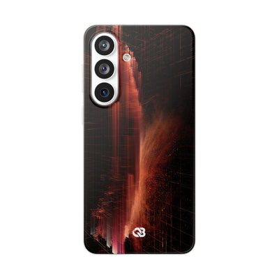 Luminous Monolith · Lite Phone Case for Samsung · Black