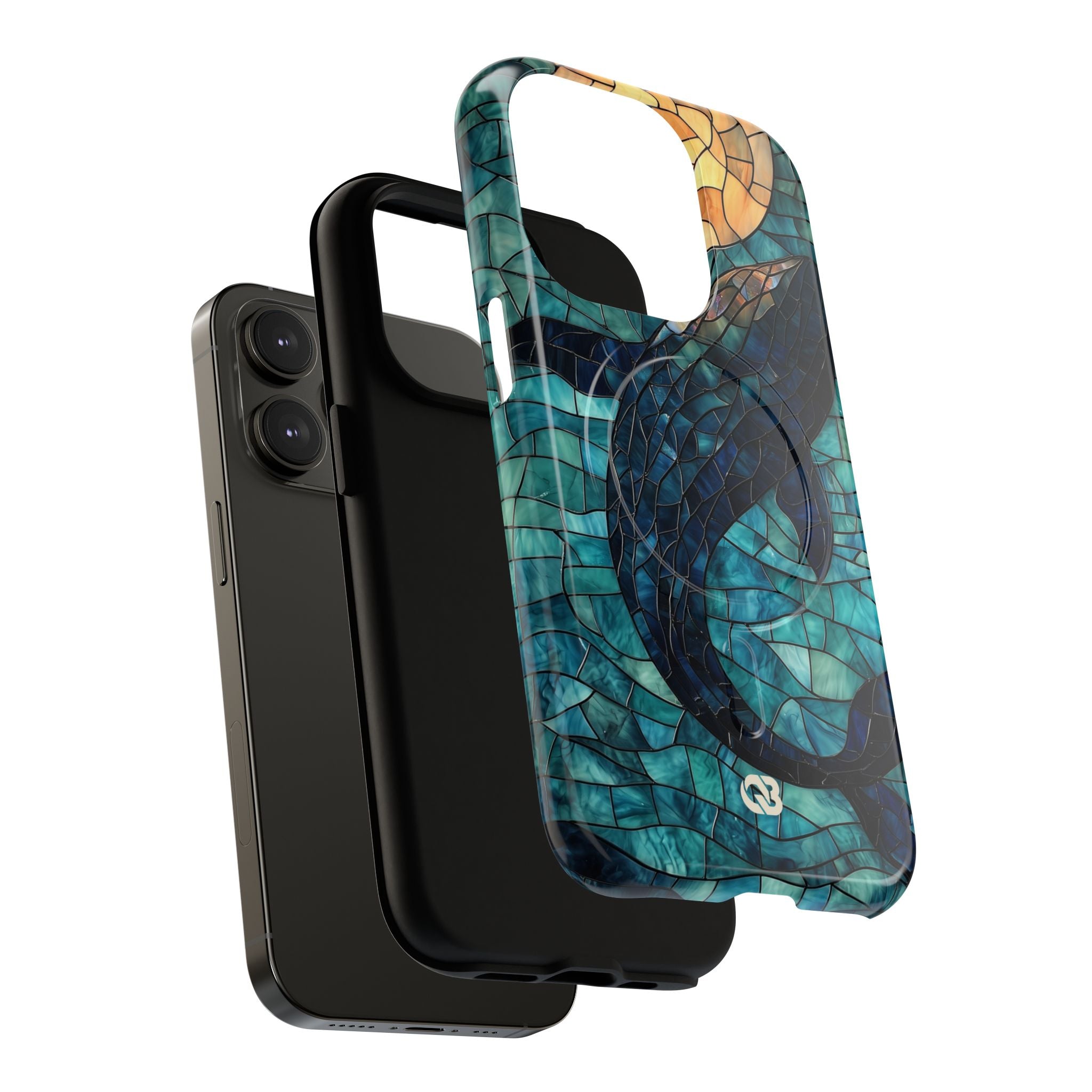 Stained Moon Whale · Tough+ Fundas para teléfono para iPhone · Magsafe