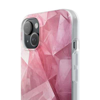 Shattered Rose Shards · Soft Phone Case for iPhone