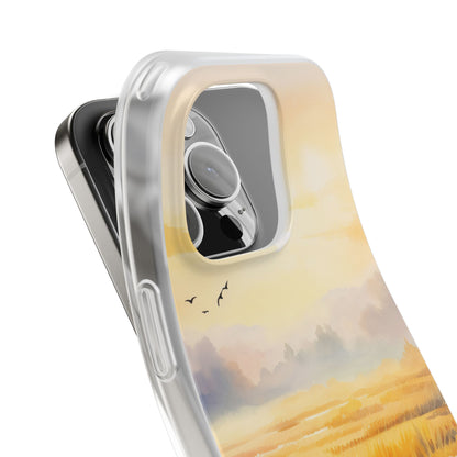 Leuchtender Sonnenaufgang iPhone 16 Pro Case - Soft