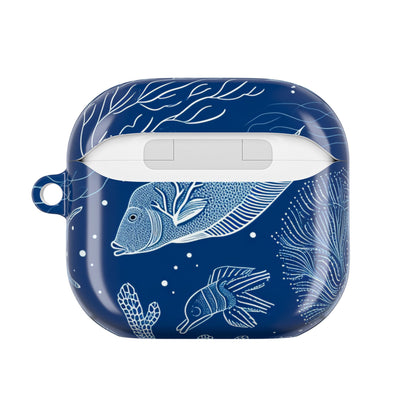 Blue Scale Reef - AirPods Case