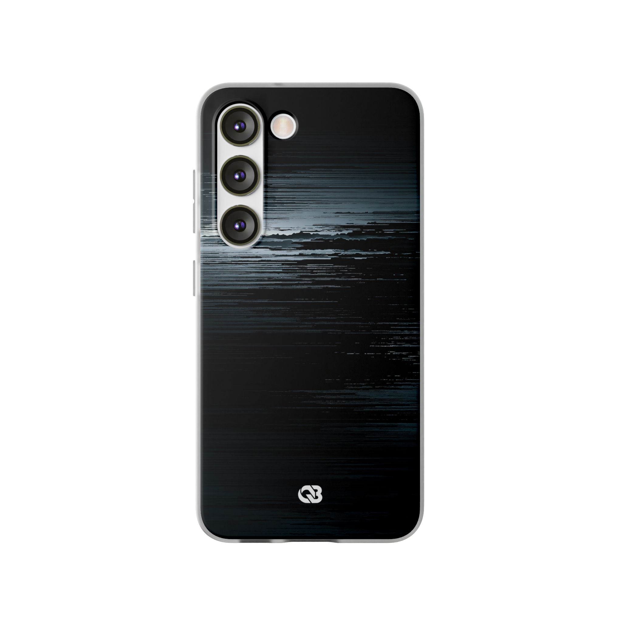 Black Lite Phone Case for Samsung - Frozen Signal Glitch