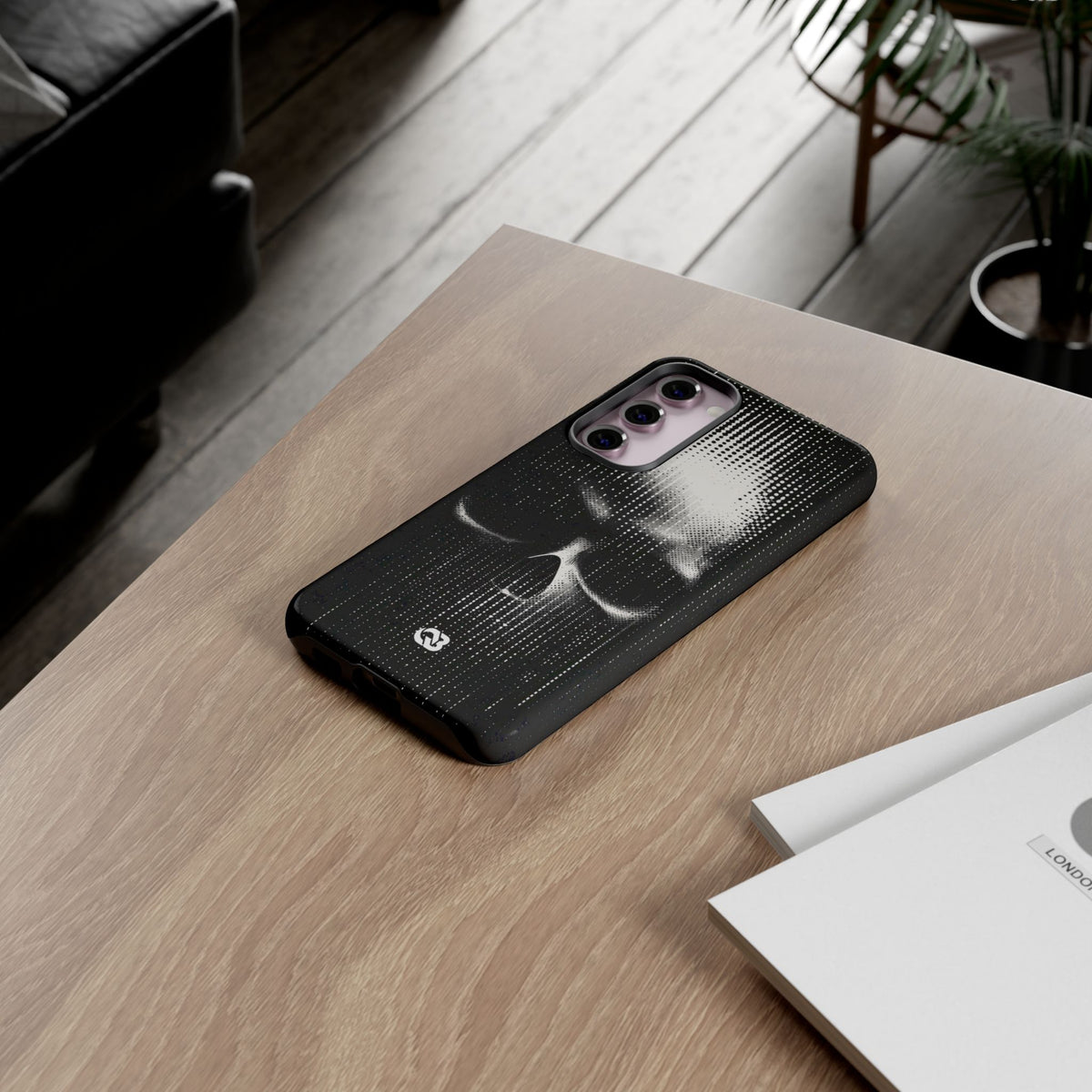 Raster Phantom · Tough Phone Case for Samsung · Black