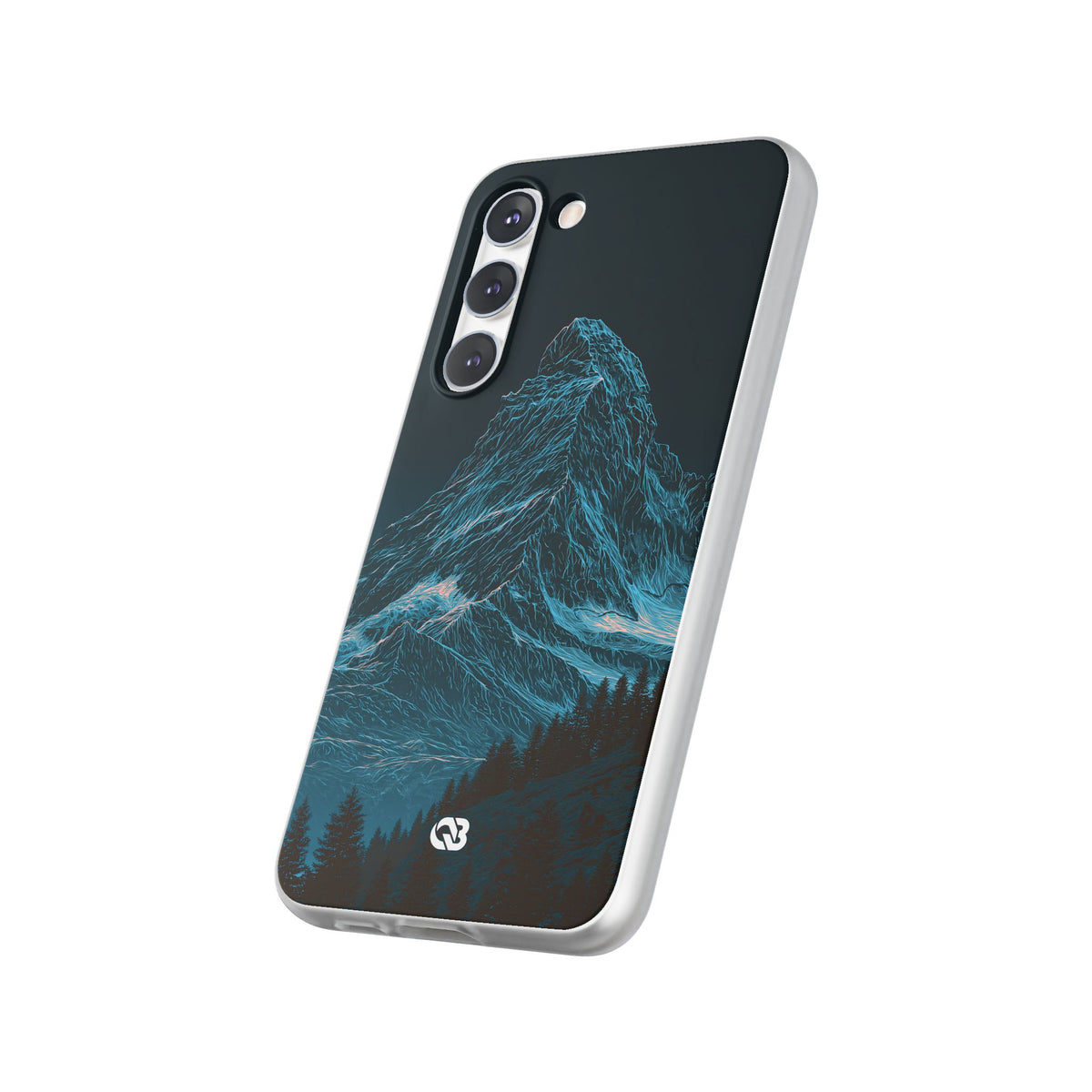 Glacial Alpine Peak · Lite Phone Case for Samsung · Blue