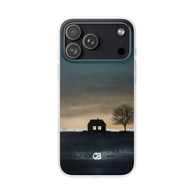 Midnight Cabin Glow · Soft Phone Case for iPhone