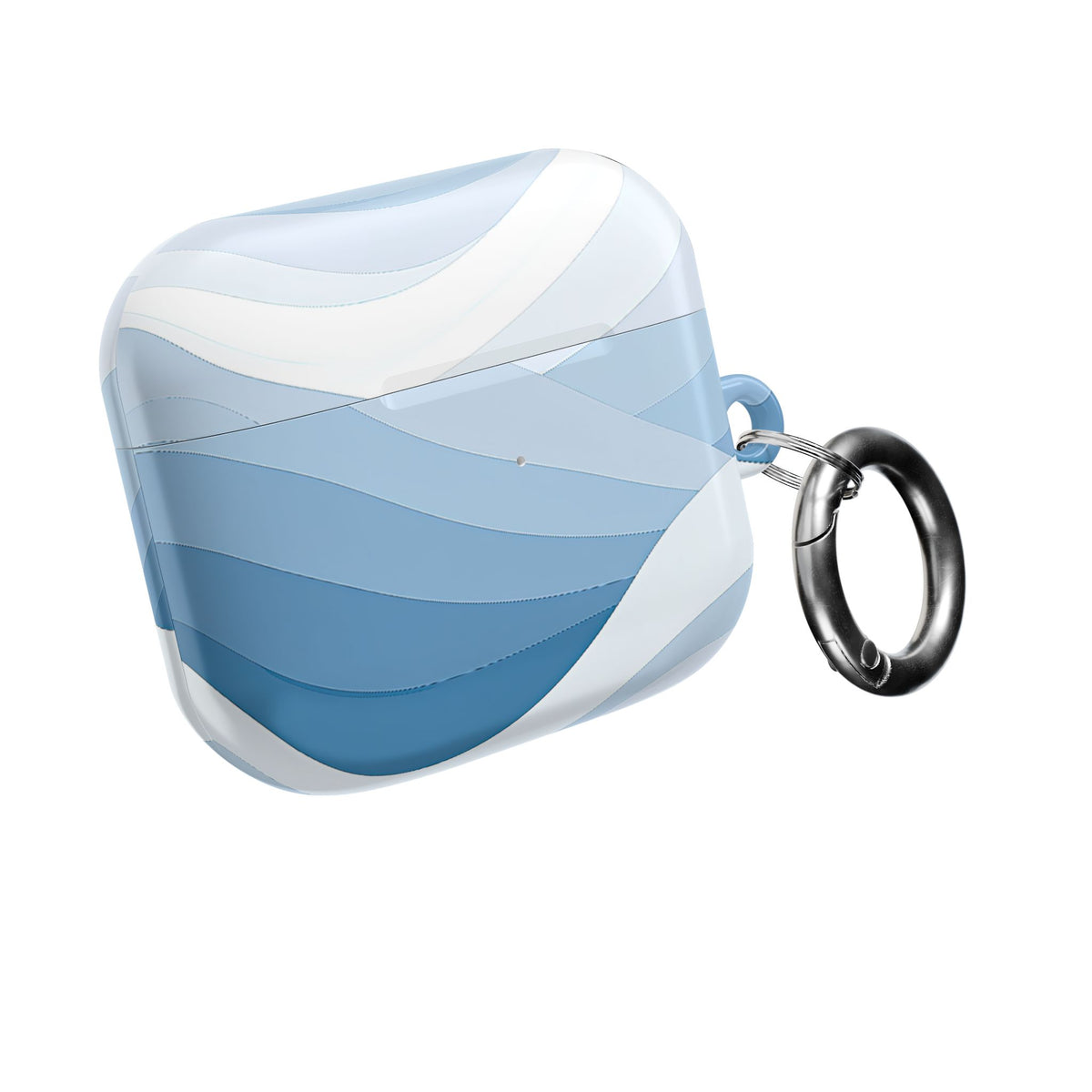 Glacial Contour · Hard Case for AirPods & AirPods Pro · Blue