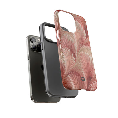 Blush Petal Plume · Tough Phone Case for iPhone · Pink