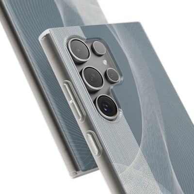 Slate Contour Drift · Lite Phone Case for Samsung · Grey