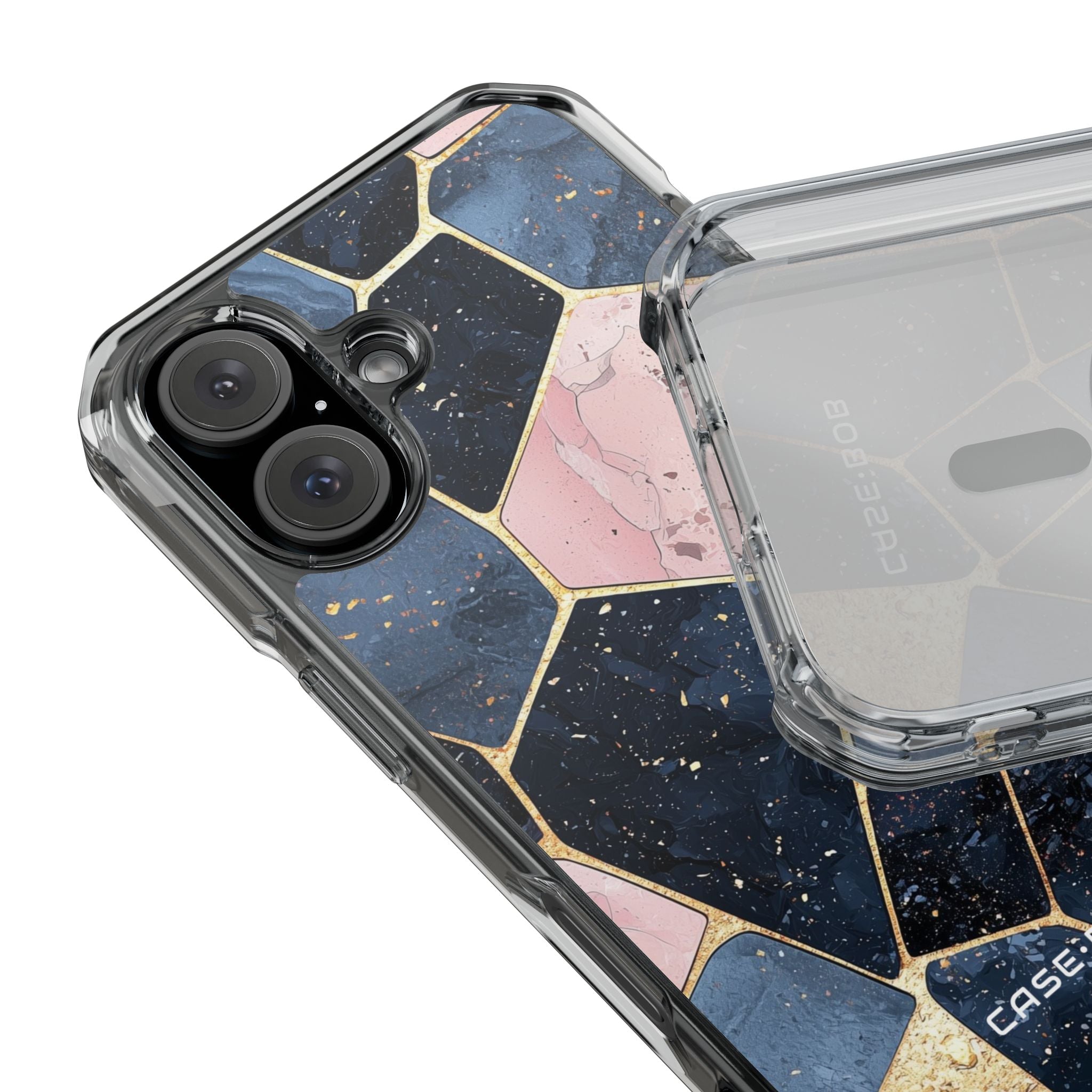 Golden Mosaic iPhone 16 Case - Impact - CASE•BOB