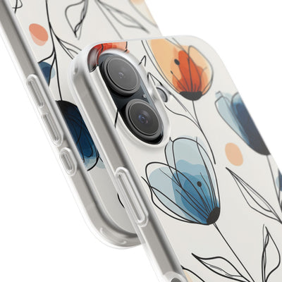 Ink Watercolor Tulips · Soft