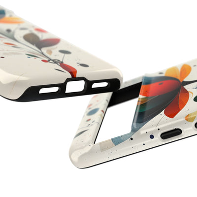 Burnt Petal Abstract · Tough Phone Case for Google Pixel