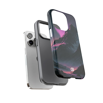 Arctic Aurora Summit · Tough Phone Case for iPhone · Black